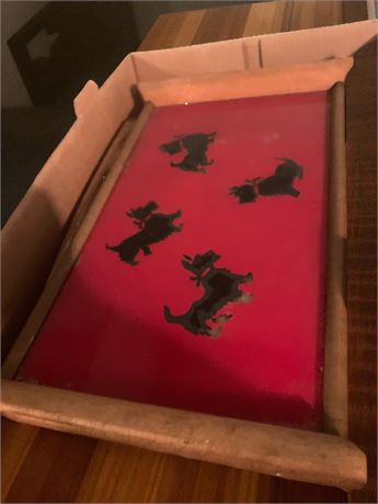 Lap Breakfast/Bed Serving Tray Lot of 4