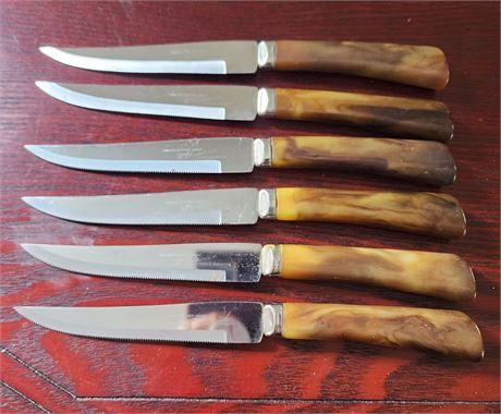 Sheffield Steak Knives- W. Richardson Set of 6