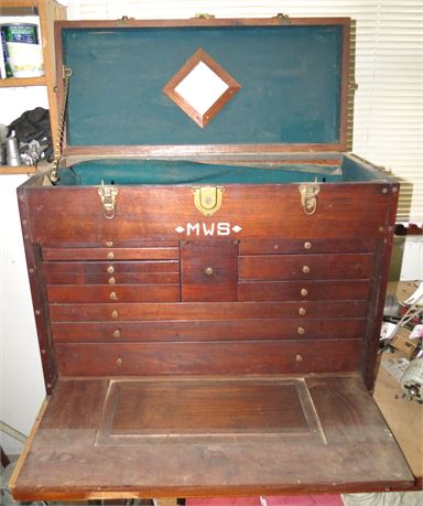 Vintage Machinist Toolbox