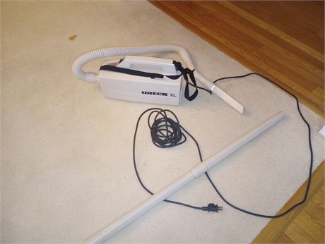 Oreck Xl Small Canister Vacuum Cleaner