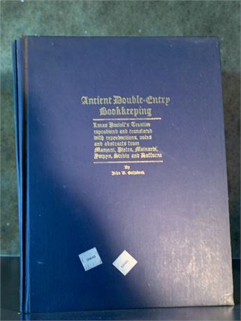 Vintage Book Lot - Ancient Double-Entry Bookkeeping & More