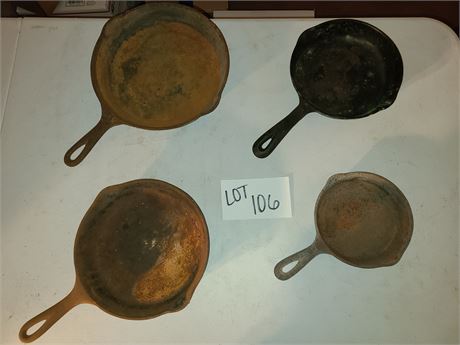 Cast Iron Lot: Wagner No#8 / No#6 / No#5 / No#3