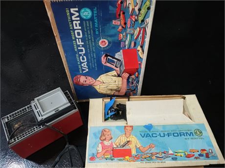 1962 Mattel Vac-U-Form Play Sets, 1962 Mattel Vac-U-Form Machine