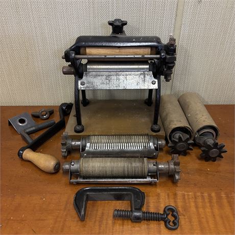 Antique Vitantonio Hand Crank Pasta Maker - 1906 Patent Date