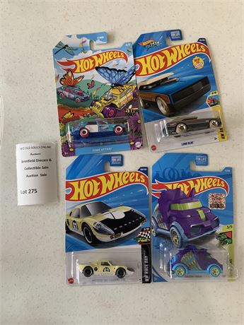 Mattel Hot Wheels Die Cast Cars Time Attaxi, Long Bloc, Porsche 904 Carrera GTS
