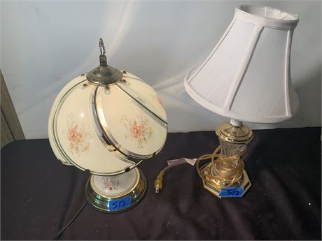 Accent Table Lamp Lot Of 2
