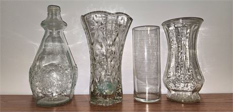 Large Glass Vases