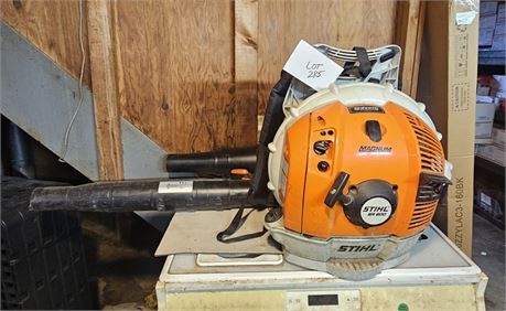 Stihl Gas Magnum Backpack Blower With Attachment