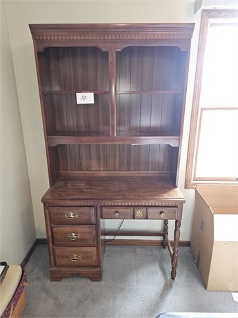 Bassett 2 Piece Desk & Shelf Unit