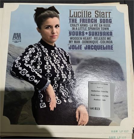 Vinyl Pop/Country Record Lot From 1964 The French Song By Lucille Starr