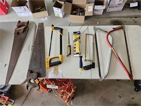 Mixed Hand Saw Lot - Workzone / Superior & More