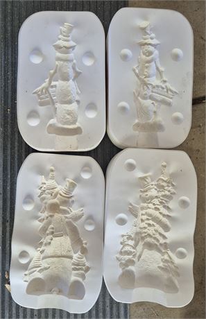 Kimble Snowman Molds