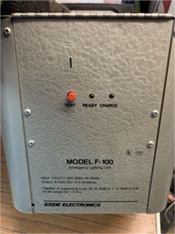 Exide Emergency Lite Model F-100