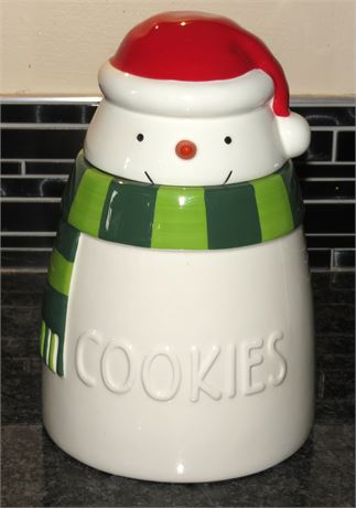 Snowman Cookie Jar