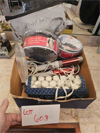 Hair Hot Rollers, Mirror, Blow Dryer & More