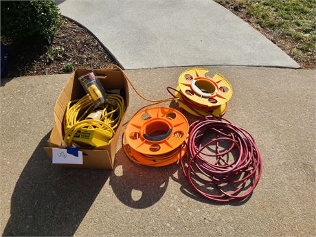 Mixed Heavy Duty Electric Extension Cords