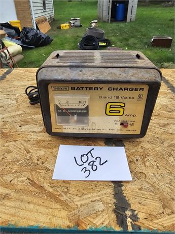 Sears 6/12 Volt Battery Charger