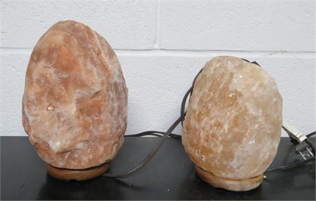 2 Salt Lamps