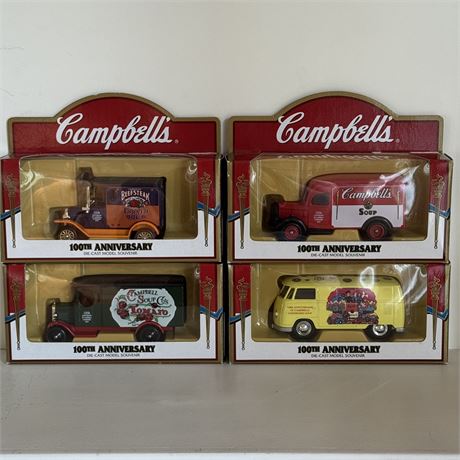Campbells 100th Anniversary Die-Cast Model Cars