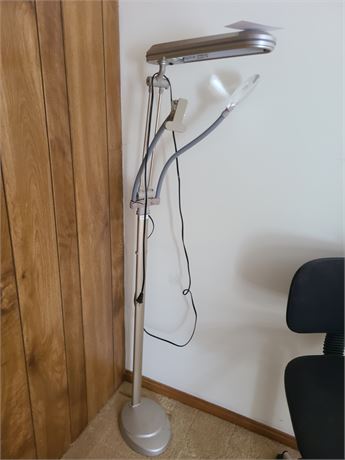 Ottlite Floor Lamp with Clip & Magnifier