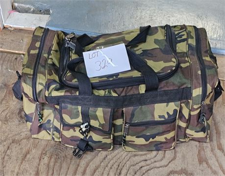 Persun Camo Duffle Bag, Hunting Coat & More