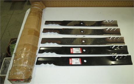 5 Gator Blades For a Zero Turn Mower