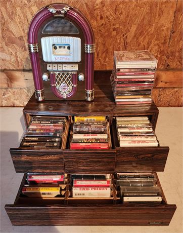 Cassettes, CDs, Karoke Cassette Player