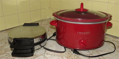 Chef Mate Wafflemaker, Crock Pot
