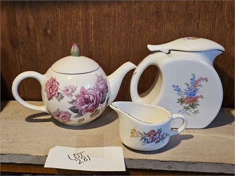 Oven Proof Teapot + Teleflora Teapot & Sugar