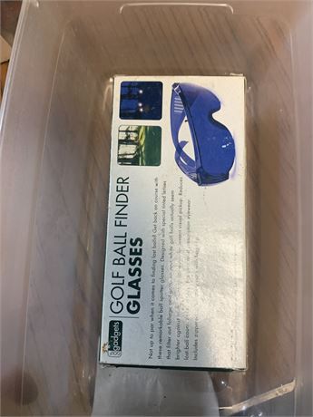 Golf Ball Finder Glasses By @gadgets In Original Box
