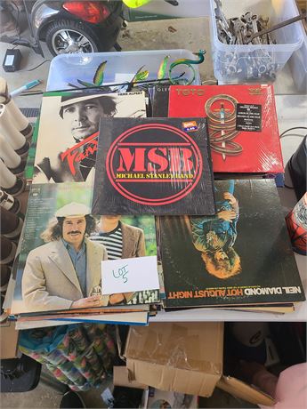Vintage 80's Mixed Album Lot - MSB / TOTO / Donna Summer / Neil Diamond & More