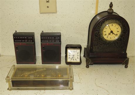 Radios, Clocks, Music Box