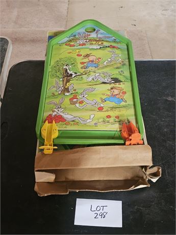 1975 Ideal Bugs Bunny Game Missing Parts