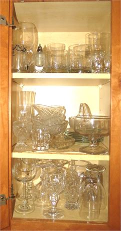 Glassware, Crystal Cleanout