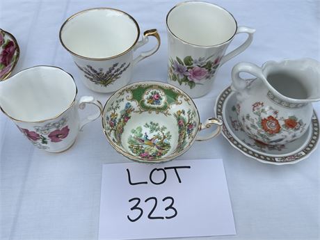 Mixed China Lot- Foley China, Royal Grafton, Royal Stuart & More