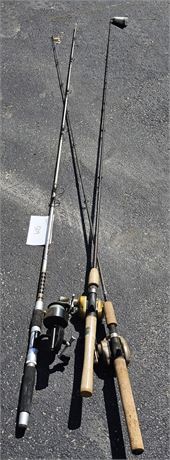 Fishing Poles & Reels:Shimano Pole w/Crestfire Reel - Tour-Pro & More