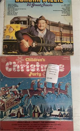 Vinyl Record Albums Boxcar Willie - 20 Great Tracks & Children's Christmas Party
