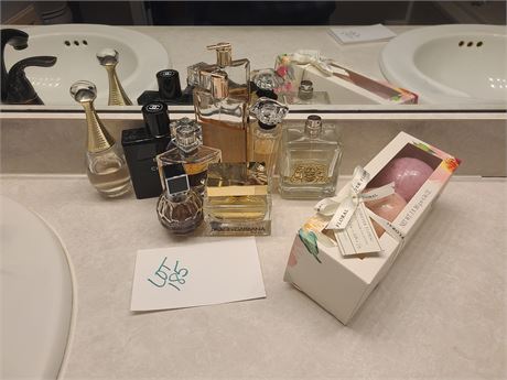 Ladies Designer Perfume Lot:Chanel/Jimmy Choo/Juicy/Dolce&Gabbana & More