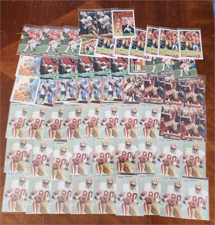 Jerry Rice Card Lot