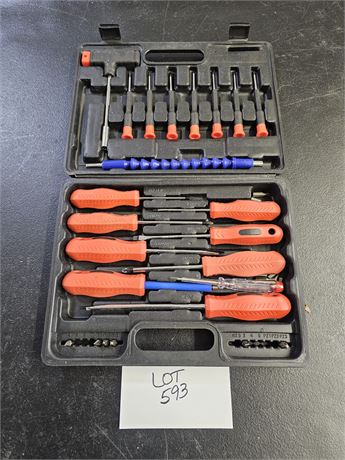 Screwdriver Set With Case