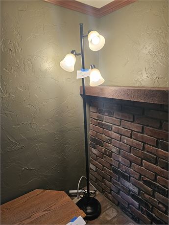 3-Light Directional Floor Lamp