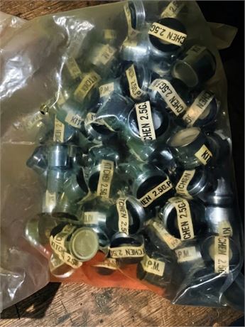 Aluminum Crimp Cap / Tear-Off Seal CHEN 2.5G (1 Bag)