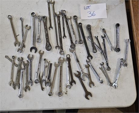 Mixed Open End Wrenches- Allen, Armstrong & More