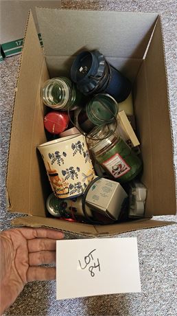 Large Mixed Candle Lot: Party Lite, Holiday Time & More