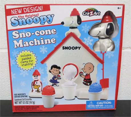 Snoopy Sno-cone Machine