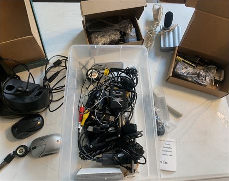 SB cables, Power Adapter/Chargers, Audio/Video Cables, Computer Mouse & More