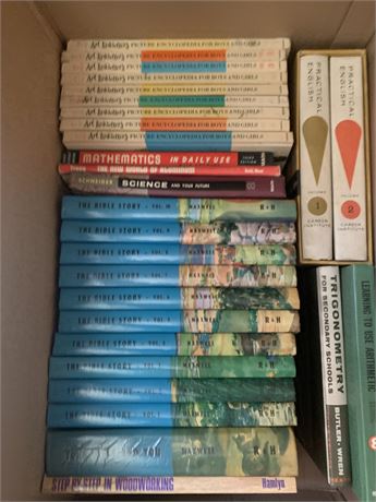 Art Linkletter's Picture Encyclopedia for Boys and Girls, The Bible Story & More