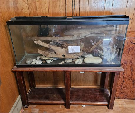 Large Fish Tank & Stand Plus Accessories