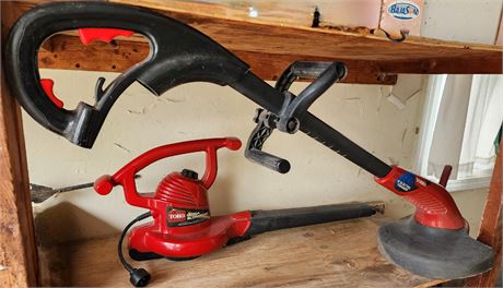 TORO Electric Blower & Trimmer