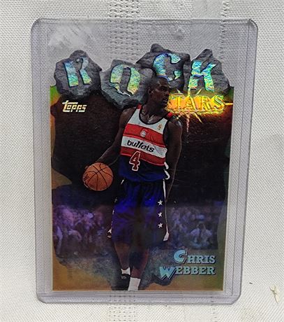 Chris Webber Rockstars Card